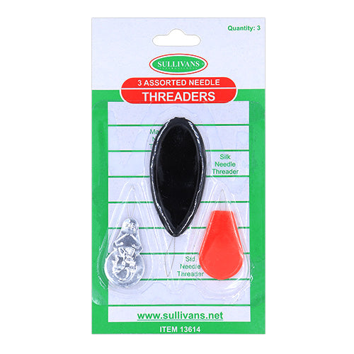 SULLIVANS 3 Assorted Needle Threaders