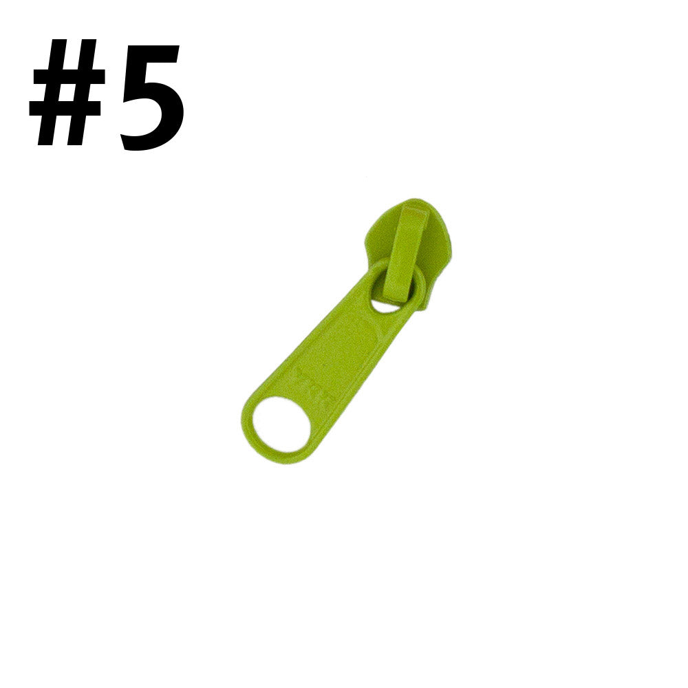YKK #5 Zip Pull | (Apple) Green