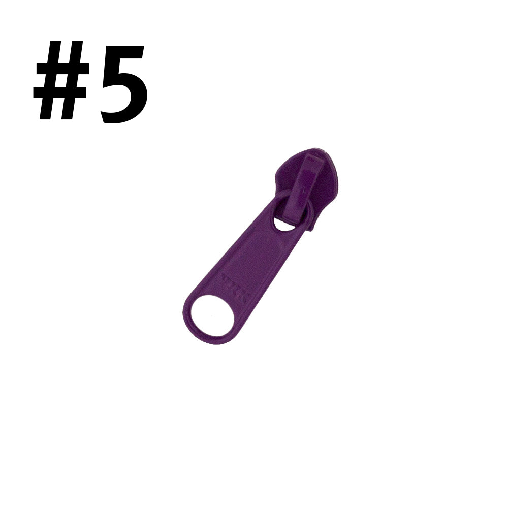 YKK #5 Zip Pull | (Tahiti) Purple