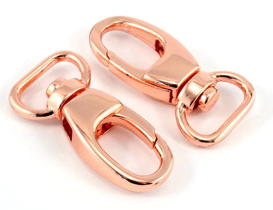 Rose Gold Bag Connector, Lobster Clasp | 25mm (1")