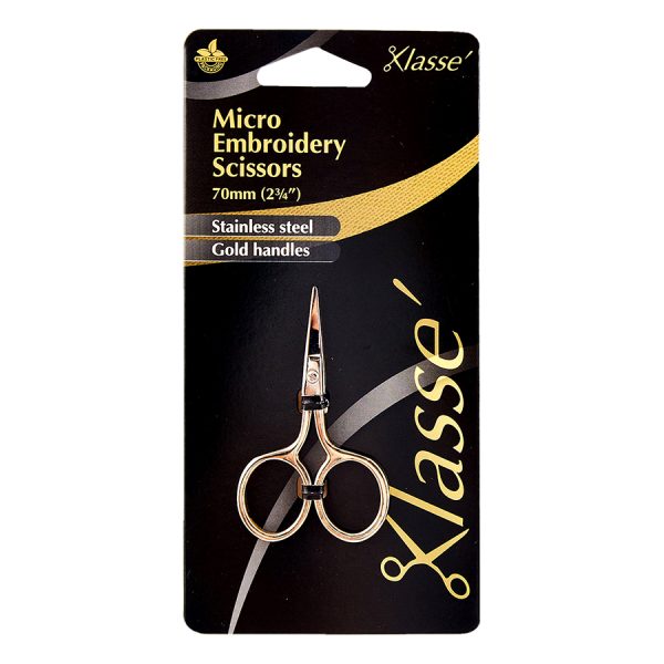 KLASSE SCISSORS - BK4602 - Micro Embroidery Scissors