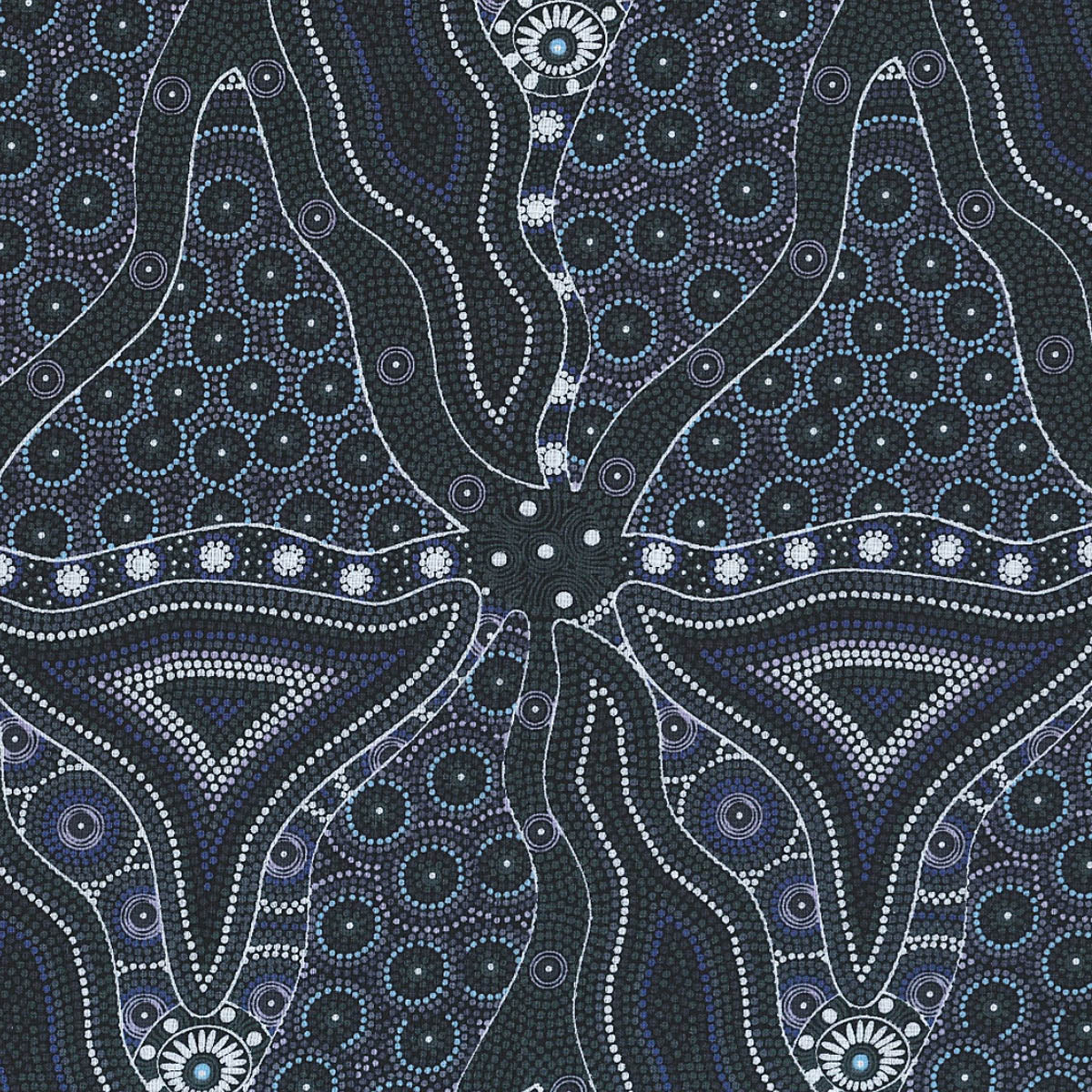 Bush Tomato & Waterhole designed by Cindy Walace