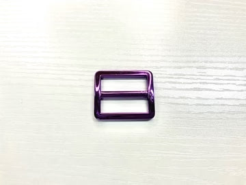 Purple Chrome Bag Connector, Strap Slider | 25mm (1")
