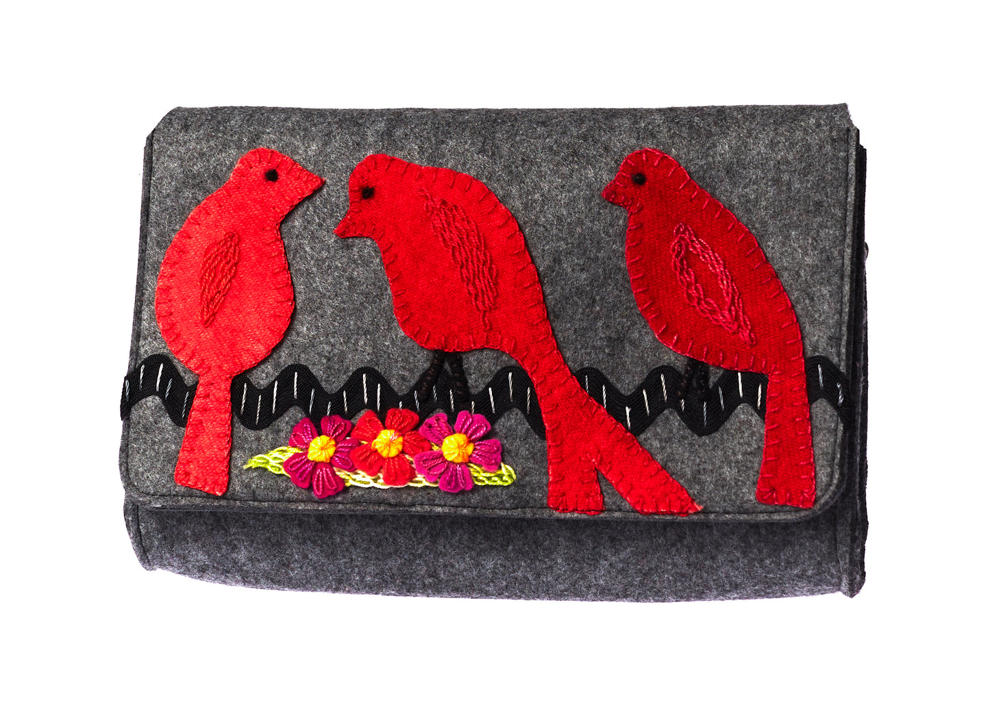 Georgia Clutch Bag - Pre cut felt kit | Aster Anne