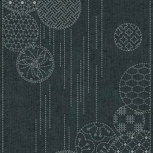 Sashiko Cloth - yarn dyed - 30cm Square