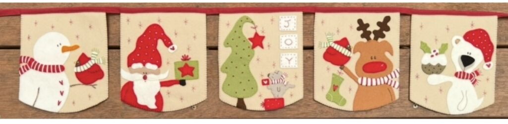 Santas Bunting