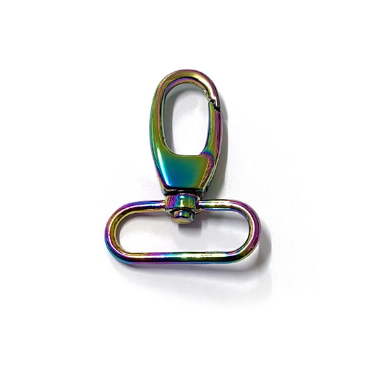 Iridescent Rainbow Bag Connector, Lobster Clasp | 38mm (1.5")