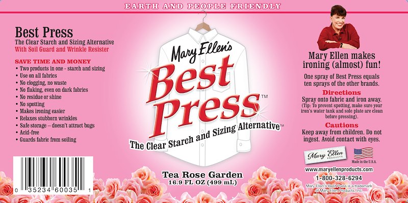 Best Press - Tea Rose Garden