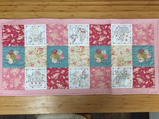Blossom Bunny Table Runner Pattern