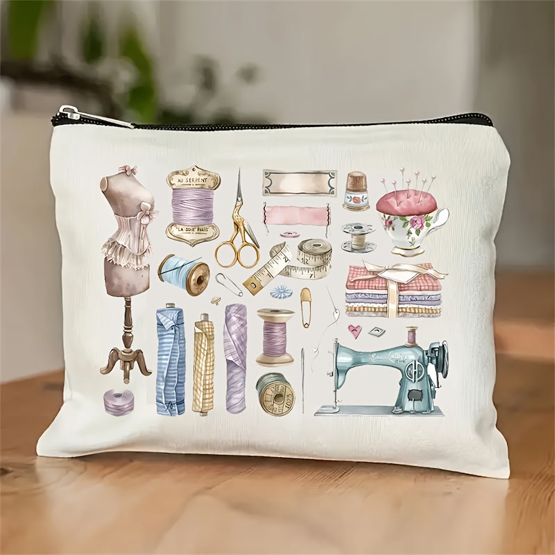 Cotton Canvas pouch - Sewing