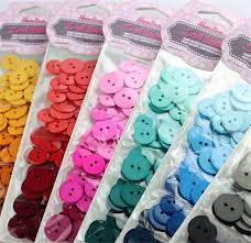 HEMLINE - Ombre Buttons 90pcs