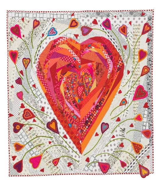 Pieces of My Heart Quilt by Wendy Williams Pattern