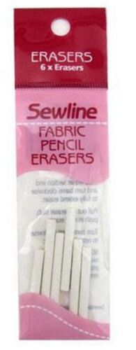 SEWLINE - Fabric Pencil Eraser Refills (6)