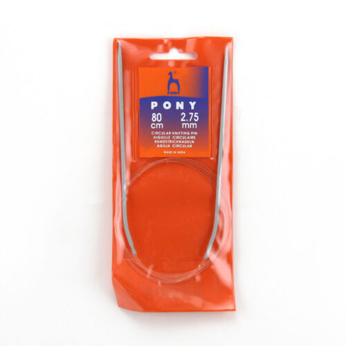 Pony - Circular Knitting Pin - 80cm 2.75mm