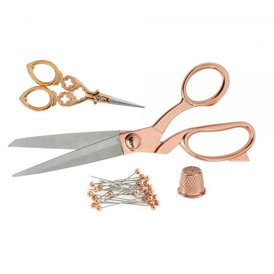 Premium Scissors 4Pce - Rose Gold