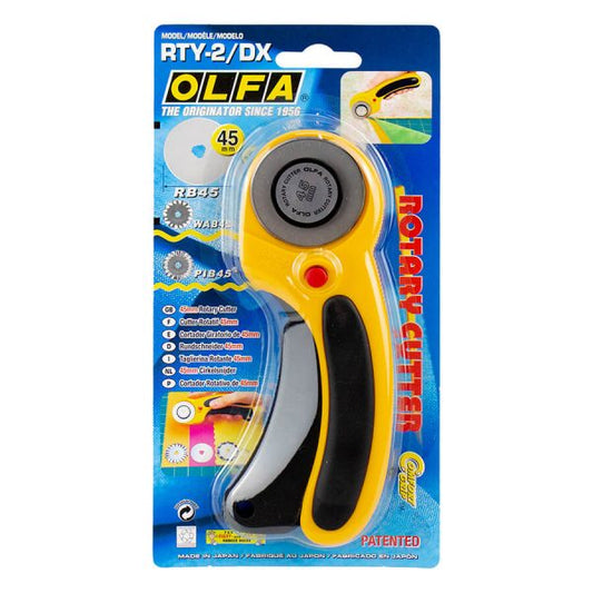 OLFA  Rotary Cutter, 45mm Rty-Dx Ergonomic Design