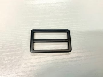 Black Metal Bag Connector, Strap Slider | 38mm (1.5")