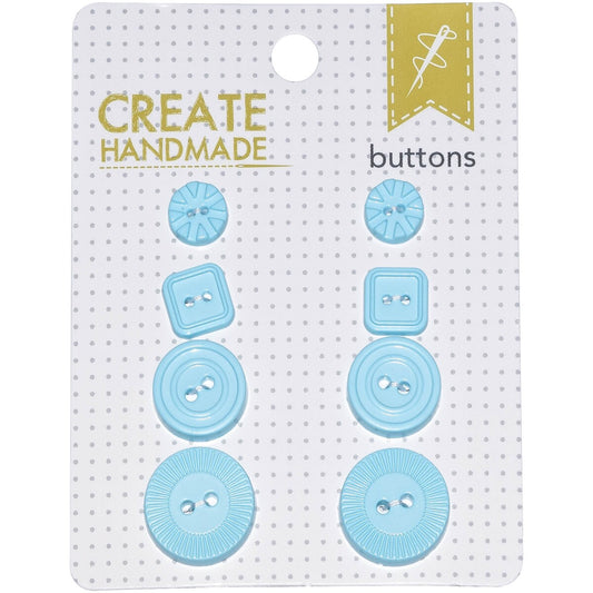 Create Handmade - Carded Buttons - Blue