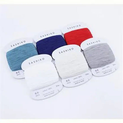 Sashiko Cotton Thread Range - 20/6, 30m | Sashiko