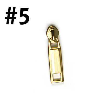 #5 Zip Pull | Light Gold