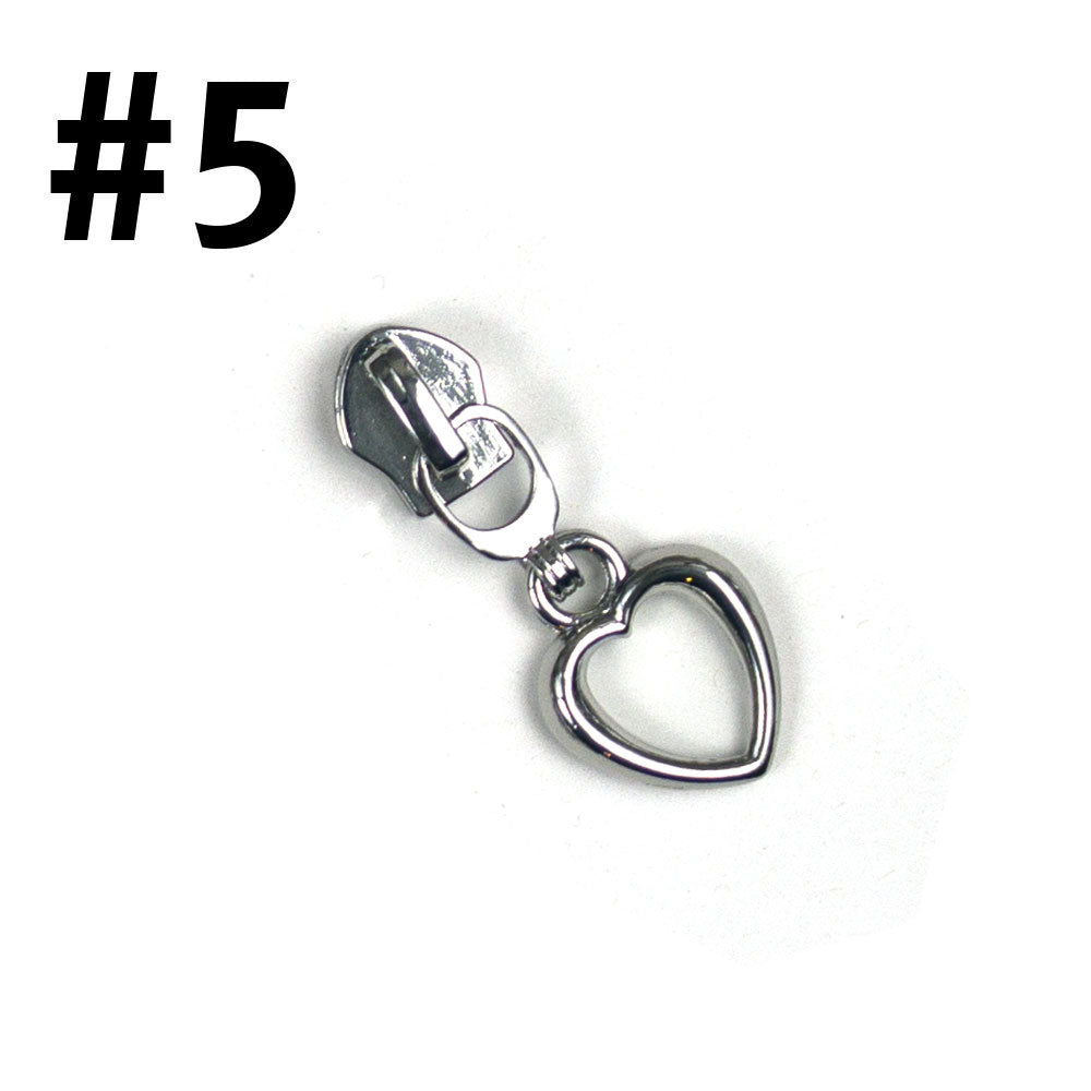 #5 Zip Pull | Silver