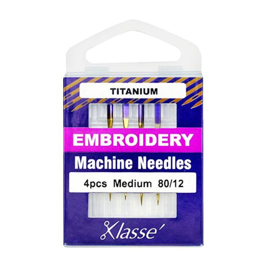 Klasse - Titanium Embroidery - 80/12 (5pkt) (Copy)