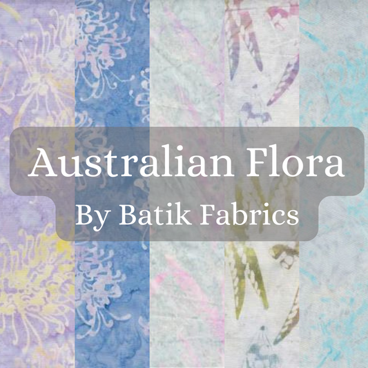 Australian Country Florals - Batik