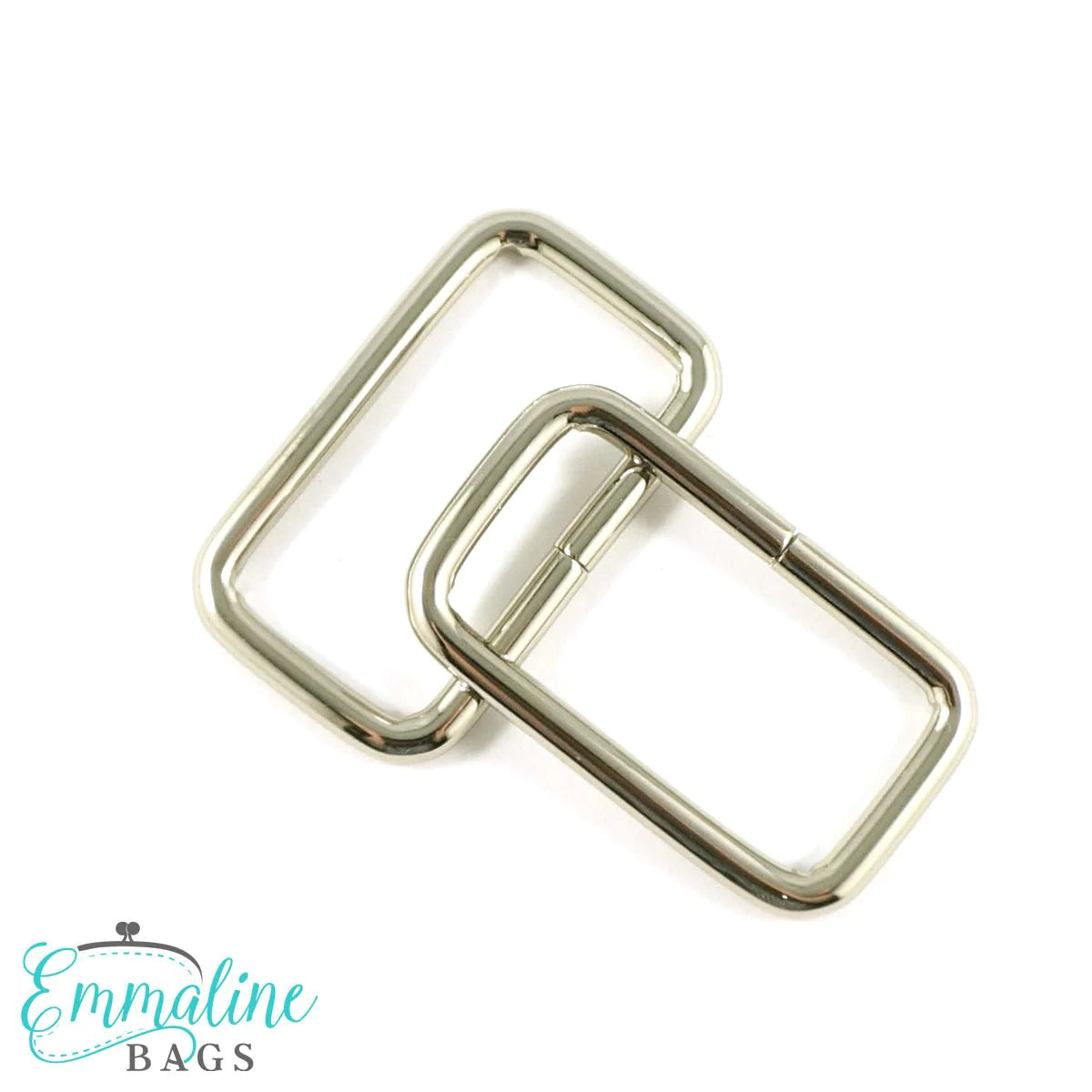 Silver Bag Connector, Rectangle | 38mm (1.5")