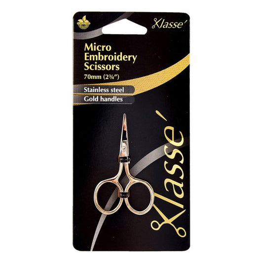KLASSE SCISSORS  - BK4602 - Micro Embroidery Scissors