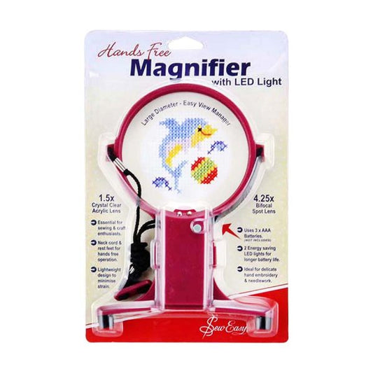LED Hands Free Magnifier