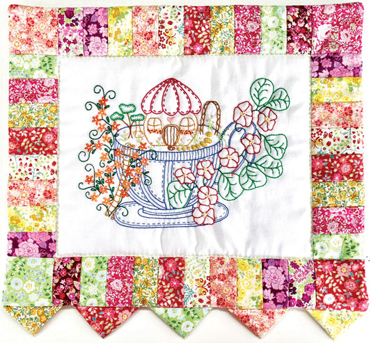 Fairy Teacup Wall Hanging