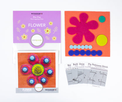 Pre Cut Wool Applique Packs - Sue Spargo | Wonderfil