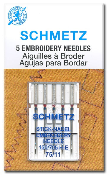 Schmetz - Embroidery - 75/11 (5pkt)