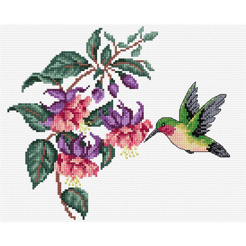 Hummingbird - Cross Stitch