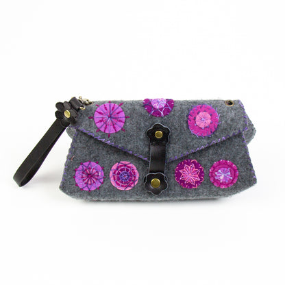 Luella Clutch Purse (small) - Pre cut felt kit | Aster Anne