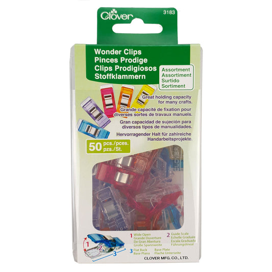 CLOVER Wonder Clips 50pcs