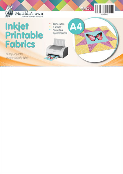 Inkjet Printable Fabric - A4