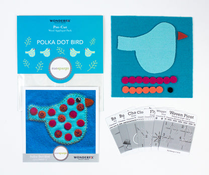 Pre Cut Wool Applique Packs - Sue Spargo | Wonderfil