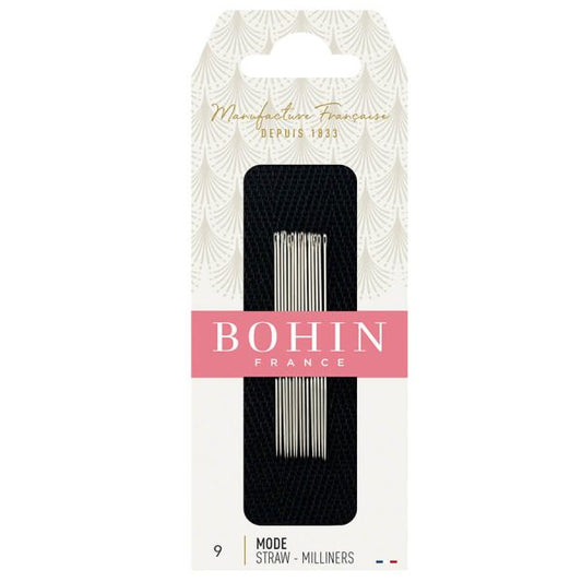 BOHIN Milliner Needles - size 9