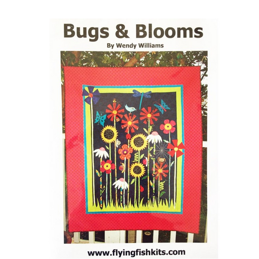 Bugs & Blooms Quilt by Wendy Williams