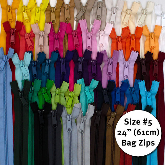 Zipper #5 - Handbag Zip - 24" (61cm) | Voodoo Bag Hardware