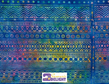 Bright Mandala - Batik