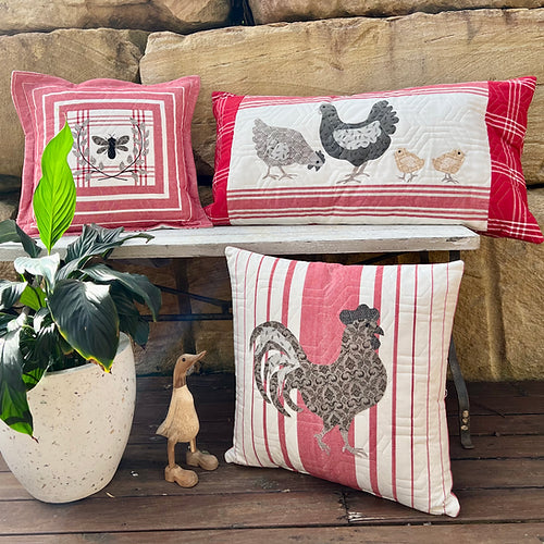 Farmhouse Pillows by Janelle Kent