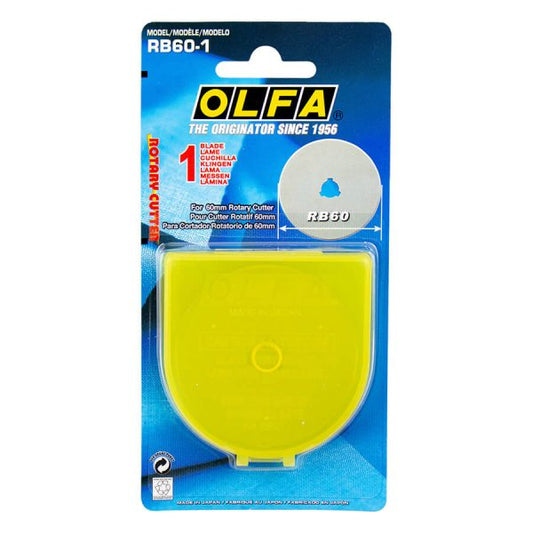OLFA  Blade Replacement, 60mm Straight
