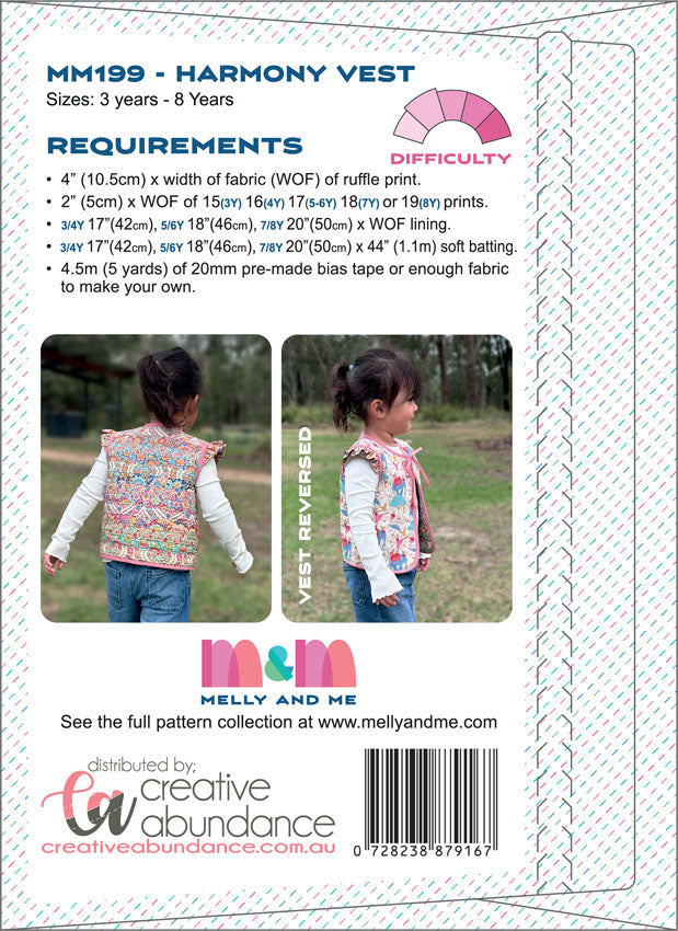 Harmony Vest | Melly and Me