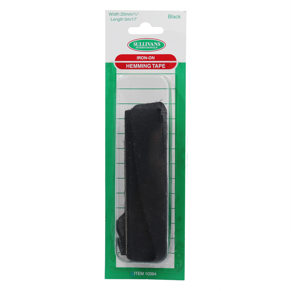 IRON-ON HEM-TAPE - Black