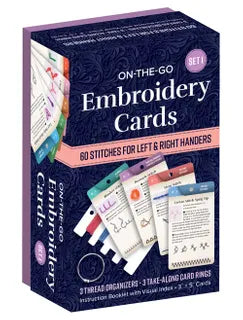 On The Go Embroidery Card
