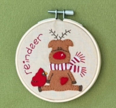 Reindeer Hoop Decoration